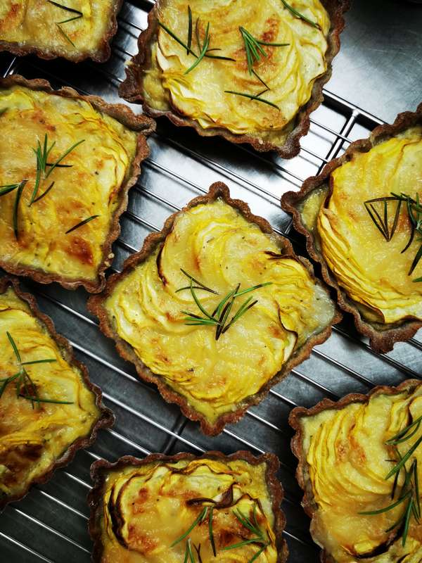 Tartelette courgette brebis 